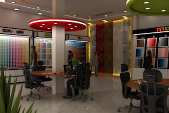 make store interior furnishing