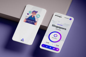 do a premium VPN app with admin panel, in app purchase, admob and video ads