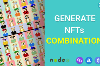 create combinations and metadata of nft ethereum and solana
