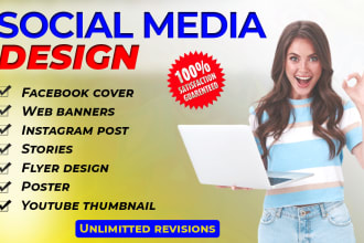 create a post and thumbnail design