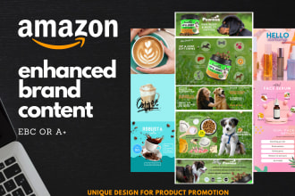 do amazon enhanced brand content, a plus content design