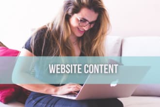 write your website content aka website copywriting