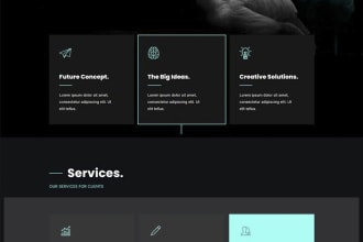 design a portfolio or personal brand website