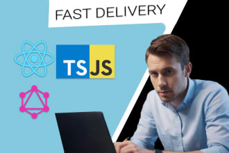 create a react website with routing written in ts or js