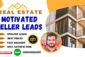 provide motivated seller real estate leads with skip tracing