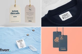 design hang tag, clothing tag and clothing label