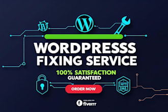 fix wordpress issues, errors, and bugs or be your wordpress developer