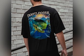 do hunting, fishing and camping t shirt design for you