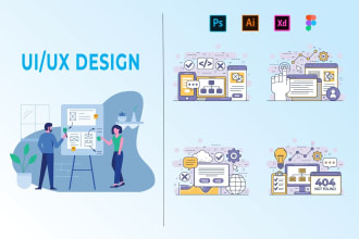 design wireframe UI UX for website