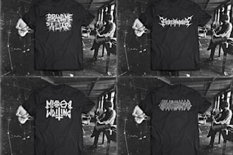 create your excellent punk metal bands logo