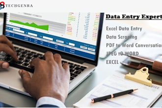 do web research, lead generation and create contact list