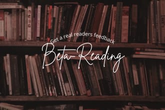 beta read your book or manuscript