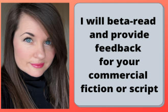 beta read your fictional writing with feedback report