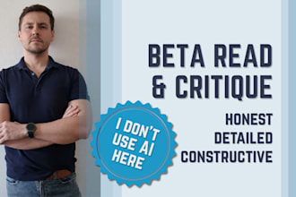 beta read and critique your story
