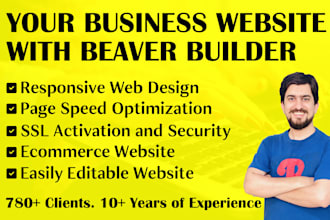 create your perfect wordpress website with beaver builder