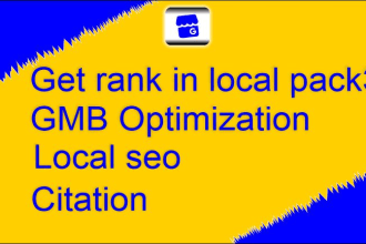 do google business profile gbp SEO and citation for gmb map listings