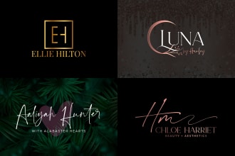 do cosmetics, makeup, and beauty logo design