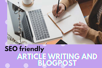 write content for your website