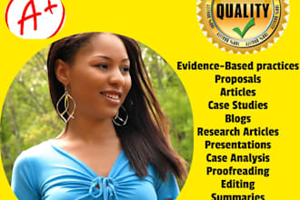 handle tasks on evidence based practices