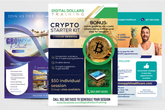 design business card, flyer, or brochure