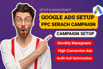 setup google ads adwords ppc campaign ppc ads search ads for ecommerce