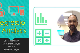 do regression analysis and interpretation of results