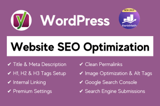 do SEO optimization of your wordpress website