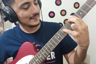 record a guitar solo for your song