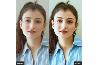 do professionally retouch, beauty, fashion with dodge n burn