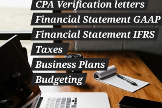 write CPA verification letter, CPA review, CPA audit