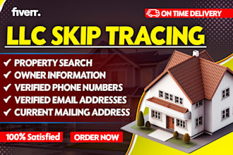 do real estate skip tracing and llc skip tracing for you