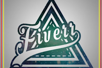 design a galaxy effect logo like gallery