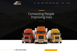 build logistics, transport,trucking dispatch,moving company,travel,cargo website