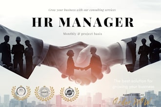 be your trusted remote HR manager and expert on demand