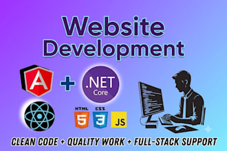be your angular, react and dot net core developer