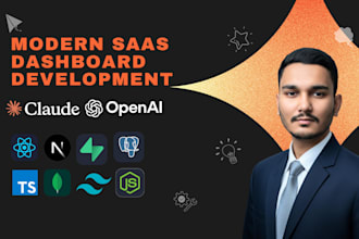 build modern nextjs admin dashboard and saas application