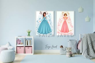 do nursery printable wall art, kids digital wall art, children wall art for etsy