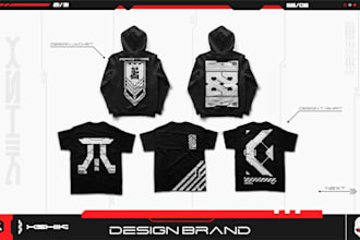 design premium streetwear cyberpunk futuristic modern style