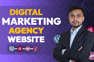 design personal portfolio website or digital marketing agency website