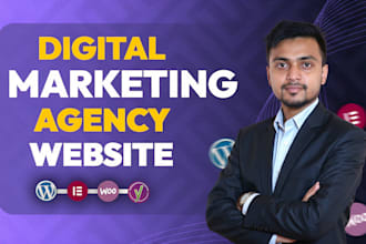 design personal portfolio website or digital marketing agency website