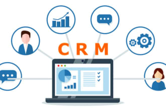 do CRM hubspot, zoho, and salesforce data entry perfectly