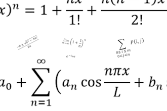type math equations for you
