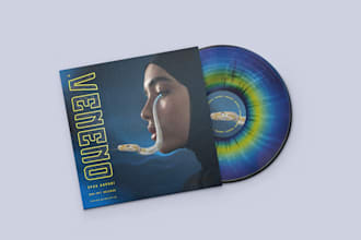 create a stunning photographic album artwork for your music