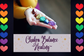 balance the seven chakras energy centres