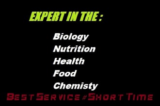 do all your tasks of health sciences and biology