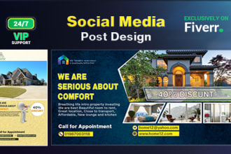 design catchy social media covers, posts, thumbnails and ads
