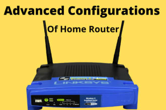 configure and setup your home wifi router