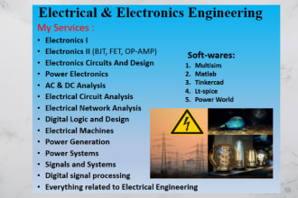 do electrical electronics engineering tasks and projects