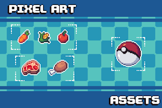 draw pixel art, nsfw game graphics, characters and more