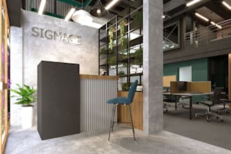 design an impressive detailed interior with photorealistic 3d renders